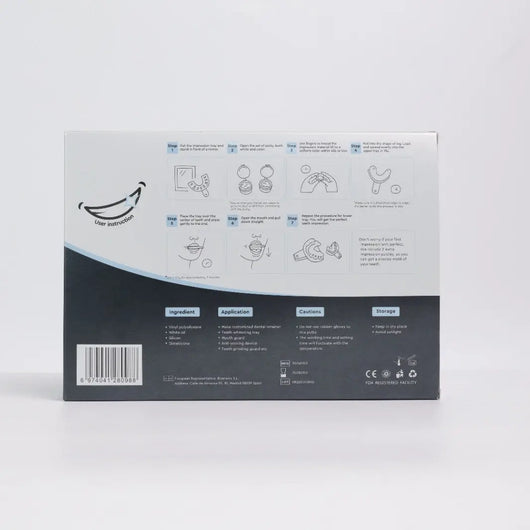 ProSmiles At-Home Teeth Mold Kit with Putty, Trays, and Instructions ProSmiles