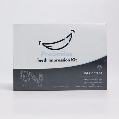 ProSmiles At-Home Teeth Mold Kit with Putty, Trays, and Instructions ProSmiles
